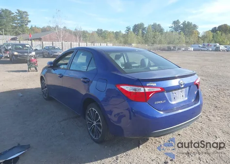 2016 Toyota Corolla S Plus из США, поврежденный, VIN 2T1BURHE9GC619150